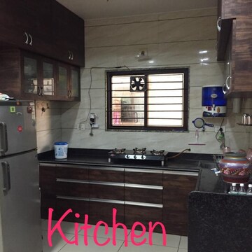 Kitchen in 3 BHK Apartment at Orchid Harmony, Vemali – for Rent