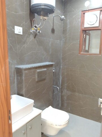 Bathroom in 3 BHK Builder Floor at Saket – for Rent