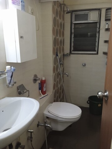 Bathroom in 2 BHK Apartment at Valentine Apartments, Goregaon East – for Rent