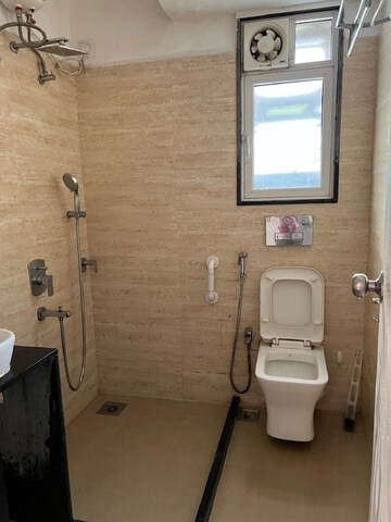 Bathroom in 1 BHK Apartment at Khar West – for Rent