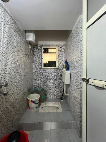 Bathroom in 2 BHK Apartment at Sankalp CHS Vasai West, Vasai West – for Sale