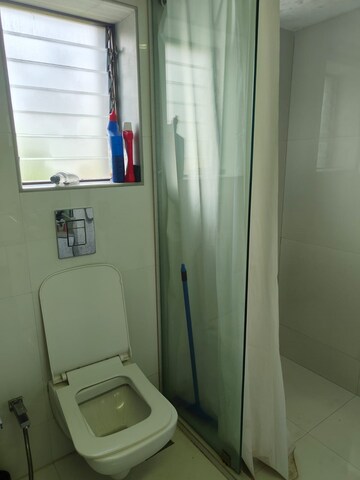 Bathroom in 1 BHK Apartment at Bandra West – for Rent