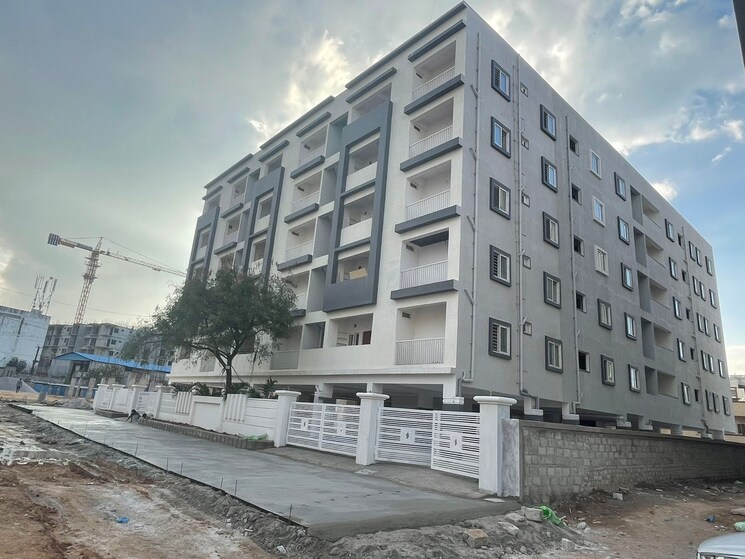 Exterior View, om-sri-nest 2 Bedroom 1100 Sq.Ft. Apartment In Ameenpur Hyderabad 8794707