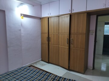 Bedroom in 2 BHK Apartment at Kunal Icon, Pimple Saudagar – for Rent