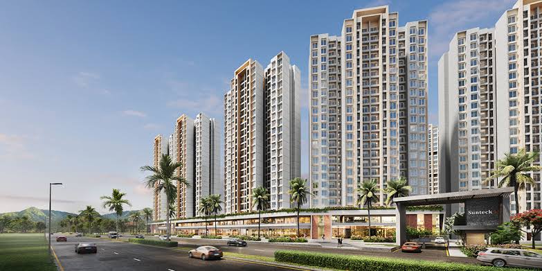 3 BHK 1051 Sq.Ft. Apartment in Sunteck Sky Park