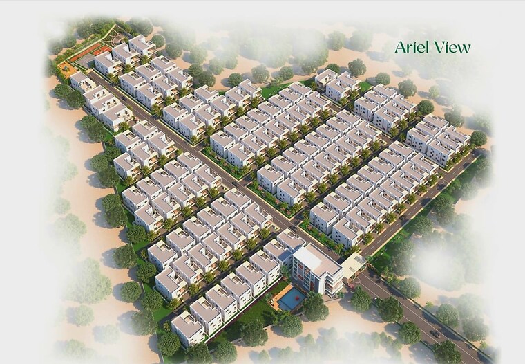 undefined, manju-opus-greens 4 Bedroom 4000 Sq.Ft. Villa In Kollur Hyderabad 8789438