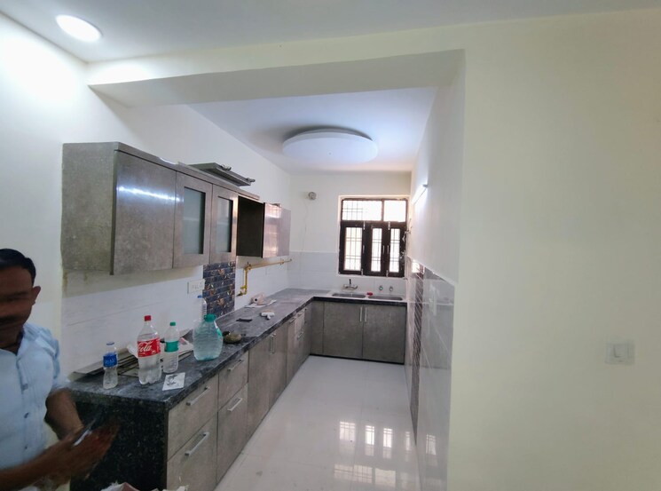 Kitchen, yk-homes 4 Bedroom 2220 Sq.Ft. Builder Floor In Green Fields Colony Faridabad 8794759
