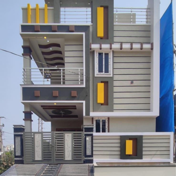 3 BHK Villa – Exterior View View at Saket Swarna, Kapra - for Sale