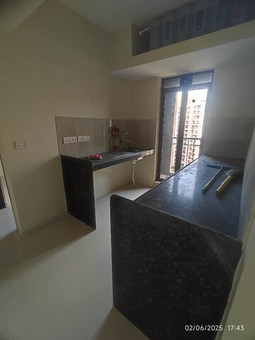 Kitchen in 1 BHK Apartment at Rustomjee Virar Avenue L1 L2 And L4 Wing H, Virar West – for Rent