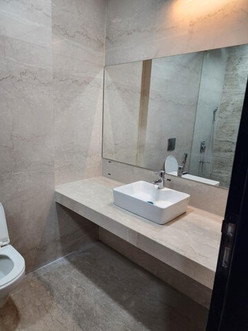 Bathroom in 3 BHK Apartment at Omkar 1973, Worli – for Rent