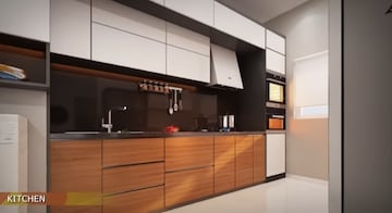 Kitchen in 3 BHK Apartment at Radiance Flourish, Tiruvottiyur – for Sale