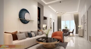 Living Room in 3 BHK Apartment at Radiance Flourish, Tiruvottiyur – for Sale