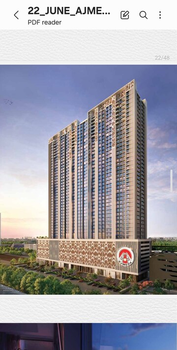 2 BHK Apartment For Sale in Ajmera Manhattan, Bhakti Park