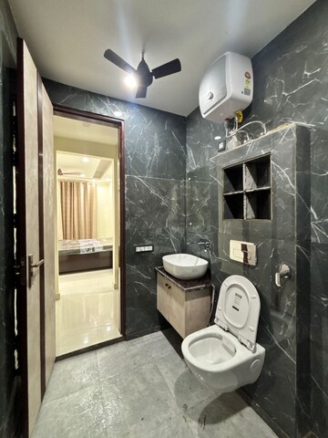 Bathroom in 2 BHK Builder Floor at Sector 57 – for Rent