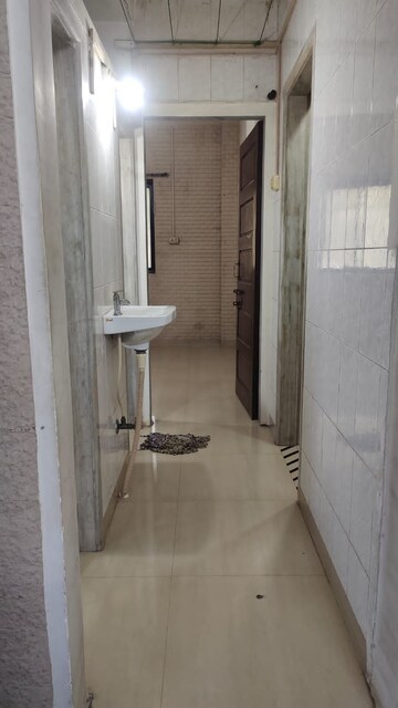 Bathroom in 1 BHK Apartment at Rachna CHS, Bhandup East – for Rent