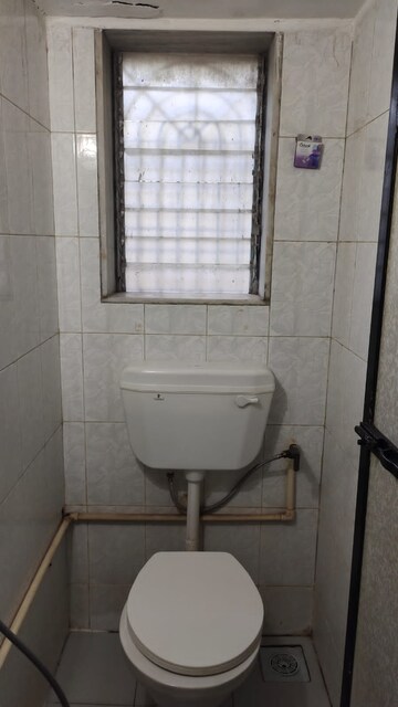 Bathroom in 1 BHK Apartment at Rachna CHS, Bhandup East – for Rent