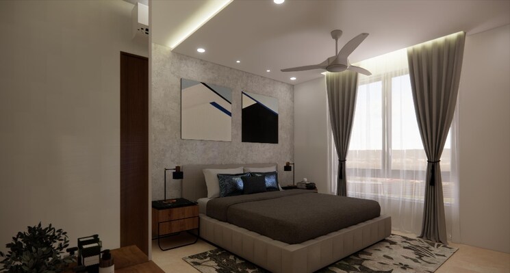Bedroom, prestige-woodland-park 3 Bedroom 2150 Sq.Ft. Apartment In Cooke Town Bangalore 8794921