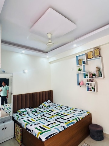 Bedroom in 2 BHK Apartment at Renowned Lotus Srishti, Sain Vihar – for Sale