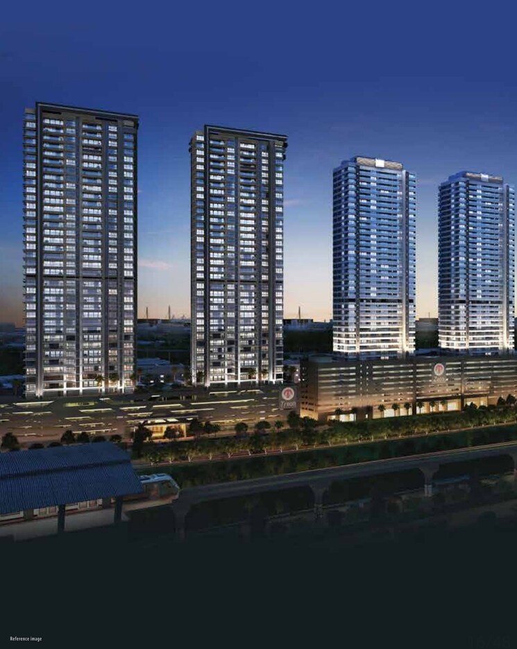 Exterior View, ajmera-manhattan 3 Bedroom 1122 Sq.Ft. Apartment In Bhakti Park Mumbai 8794930
