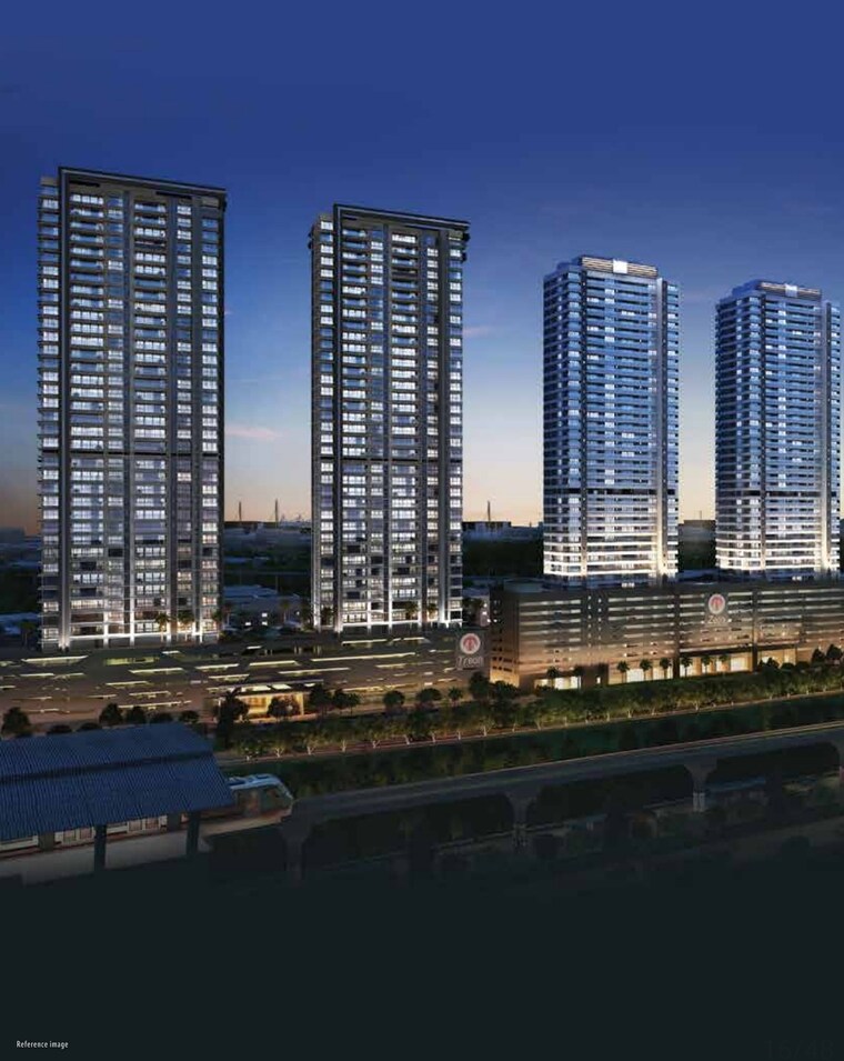Exterior View, ajmera-manhattan 3 Bedroom 1122 Sq.Ft. Apartment In Bhakti Park Mumbai 8794930