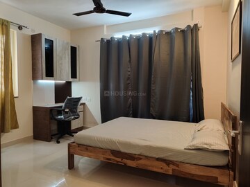 Living Room in 3 BHK Apartment at Pashmina Waterfront, Old Madras Road – for Rent
