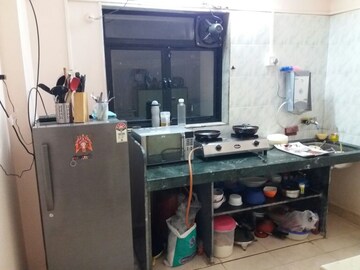Kitchen in 1 BHK Apartment at Sunset Heights, Prabhadevi – for Rent