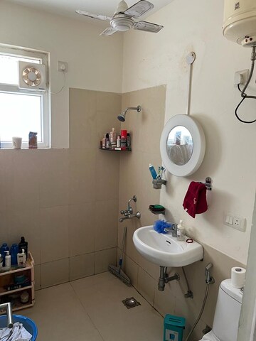 Bathroom in 3 BHK Builder Floor at Emaar Emerald Floors, Sector 65 – for Rent