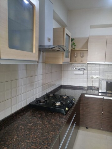 Kitchen in 3 BHK Builder Floor at Emaar Emerald Floors, Sector 65 – for Rent