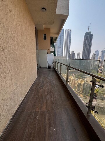 Balcony in 3 BHK Apartment at Indiabulls Sky Forest, Lower Parel – for Rent