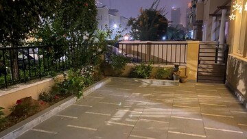 Balcony in 4 BHK Builder Floor at Emaar Emerald Floors, Sector 65 – for Rent