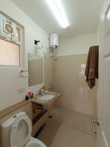 Bathroom in 4 BHK Builder Floor at Emaar Emerald Floors, Sector 65 – for Rent