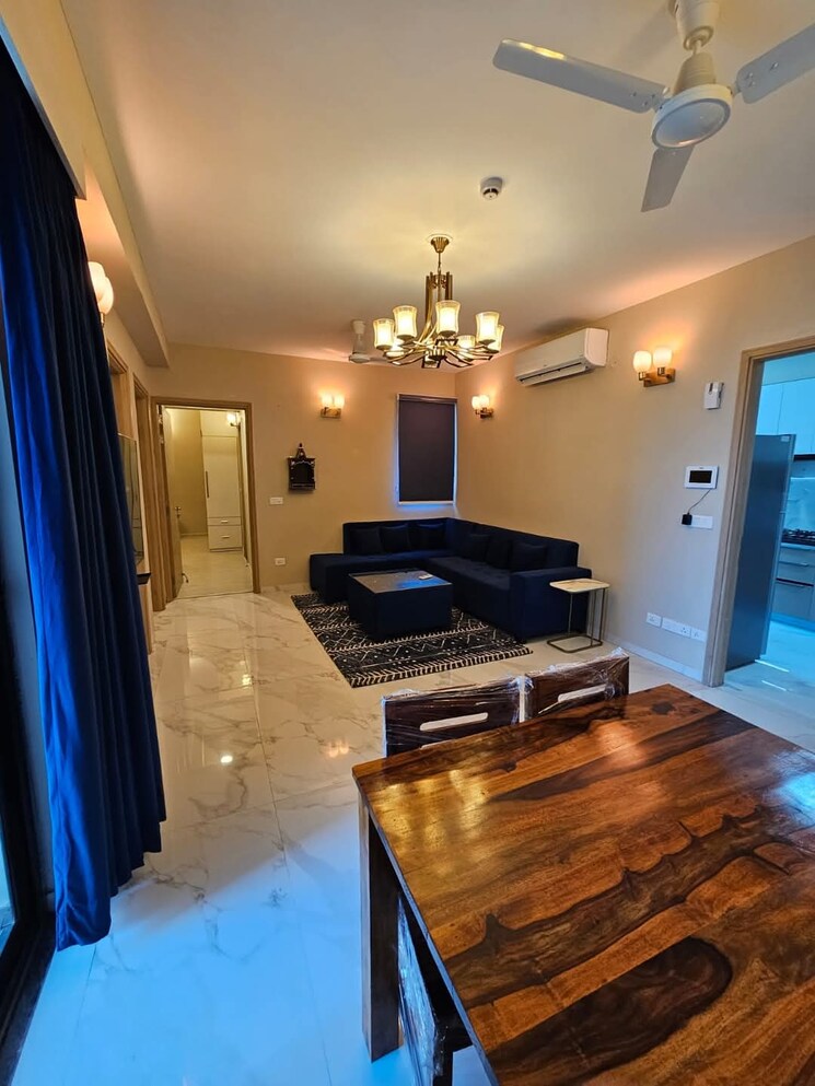 Living Room, m3m-skywalk 2 Bedroom 1682 Sq.Ft. Apartment In Sector 74 Gurgaon 8794978