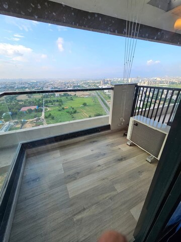 Balcony in 3 BHK Apartment at M3M Skywalk, Sector 74 – for Rent