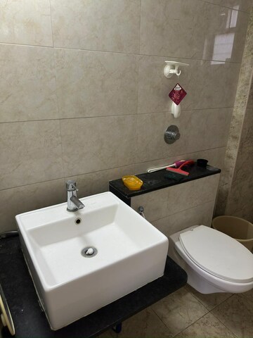 Bathroom in 2 BHK Apartment at Goyal Footprints, Thanisandra Main Road – for Rent