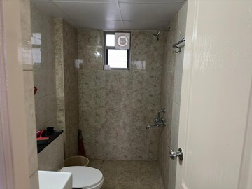 Bathroom in 2 BHK Apartment at Goyal Footprints, Thanisandra Main Road – for Rent