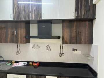 Kitchen in 2 BHK Apartment at Goyal Footprints, Thanisandra Main Road – for Rent