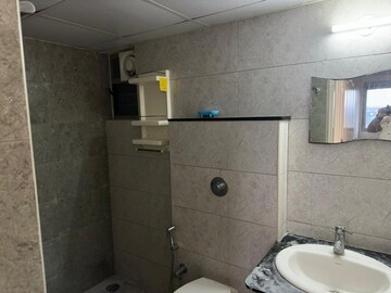 Bathroom in 2 BHK Apartment at Goyal Footprints, Thanisandra Main Road – for Rent