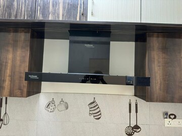 Kitchen in 2 BHK Apartment at Goyal Footprints, Thanisandra Main Road – for Rent