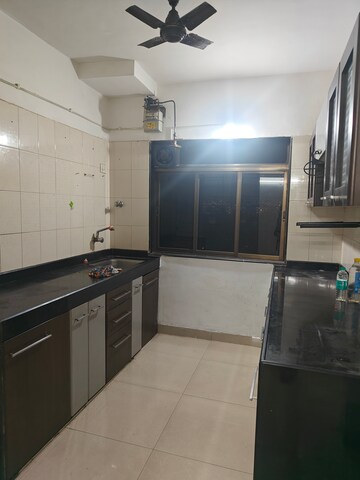 Kitchen in 2 BHK Apartment at Meridian Apartment, Nerul Sector 6 – for Rent