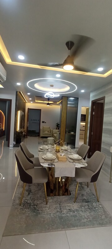 Living Room in 3 BHK Apartment at Kokapet – for Rent