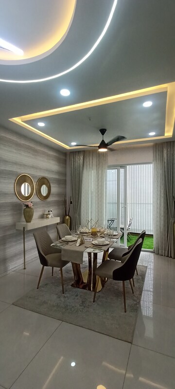 Living Room in 3 BHK Apartment at Kokapet – for Rent