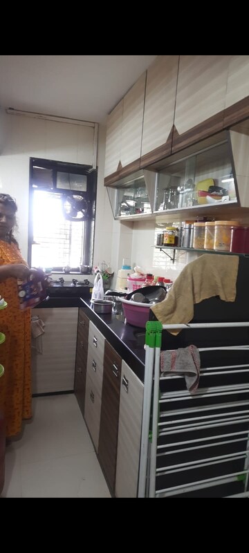 Kitchen in 1 BHK Apartment at Ambaji Darshan, Bhandup West – for Rent