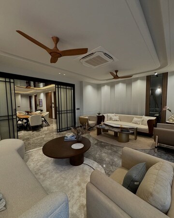 Living Room in 4 BHK Apartment at Kolte Patil 24K Opula, Pimple Nilakh – for Sale