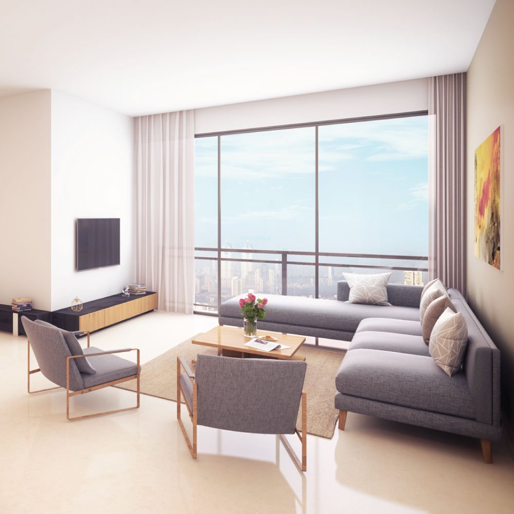 2.5 BHK + Study Room,Extra Room Apartment For Rent in Marathon Monte South