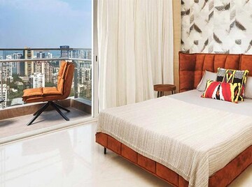 Bedroom in 2 BHK Apartment at Marathon Monte South, Byculla West – for Rent
