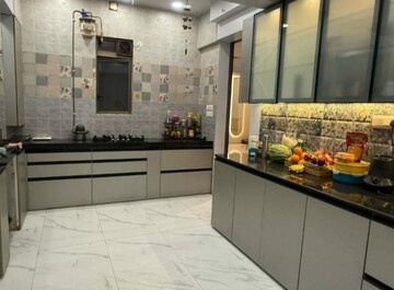 Kitchen in 3 BHK Apartment at Raymond Ten X Vibes, J K Gram – for Rent