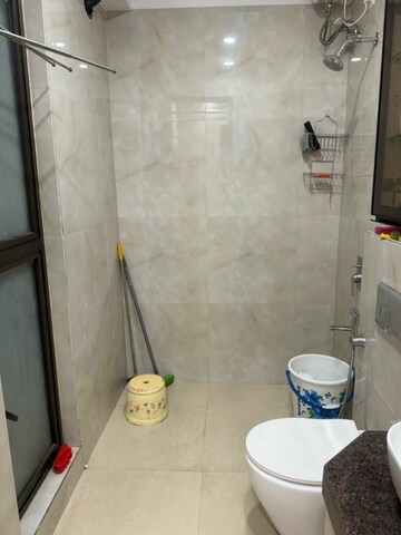 Bathroom in 3 BHK Apartment at Raymond Ten X Vibes, J K Gram – for Rent