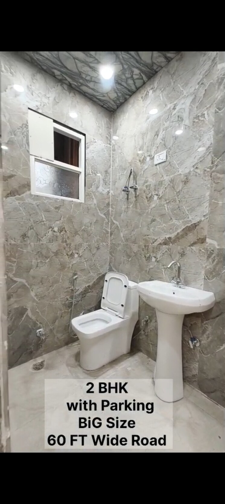 Bathroom, indrapuram 3 Bedroom 1400 Sq.Ft. Builder Floor In Indrapuram Ghaziabad 8795124
