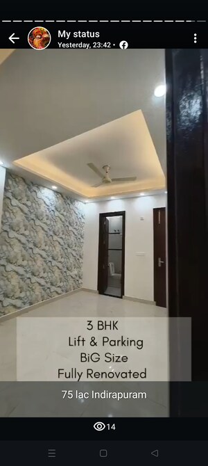 Room in 3 BHK Builder Floor at Indrapuram – for Sale