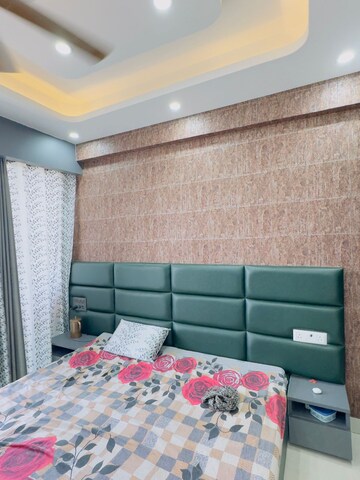 Bedroom in 3 BHK Apartment at JKG Palm Resort, Raj Nagar Extension – for Rent